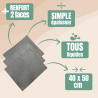 Feuille absorbante tous liquides simple épaisseur renfort recto verso